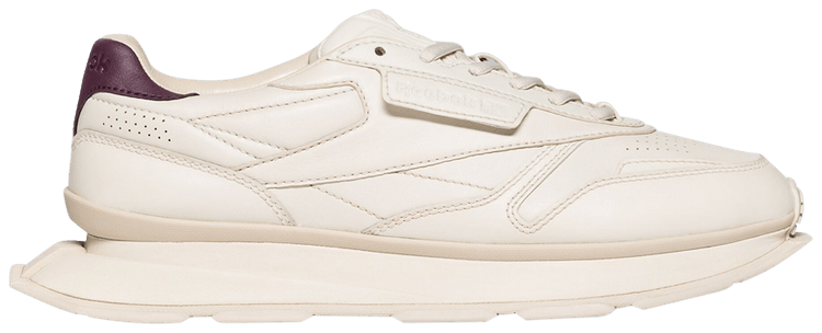 Reebok Classic Leather LTD Garment Off White Dark Purple