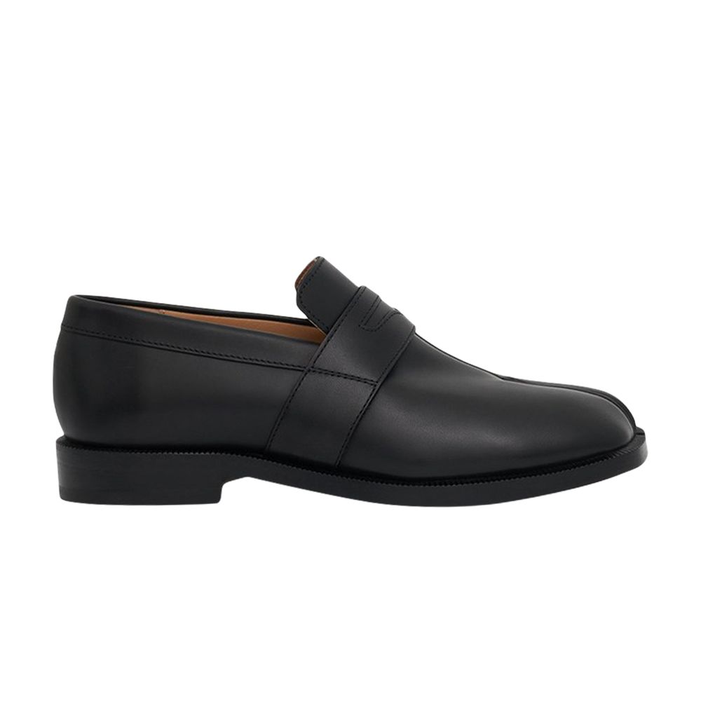 Pre-owned Maison Margiela Wmns Tabi Penny Loafers 'black' | Women's Size 35