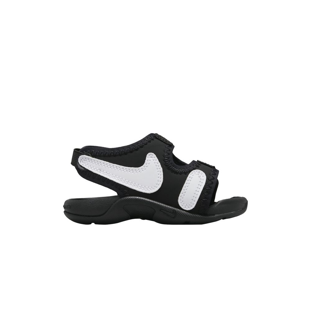 Pre-owned Nike Sunray Adjust 6 Td 'black White' | Infant Size 8