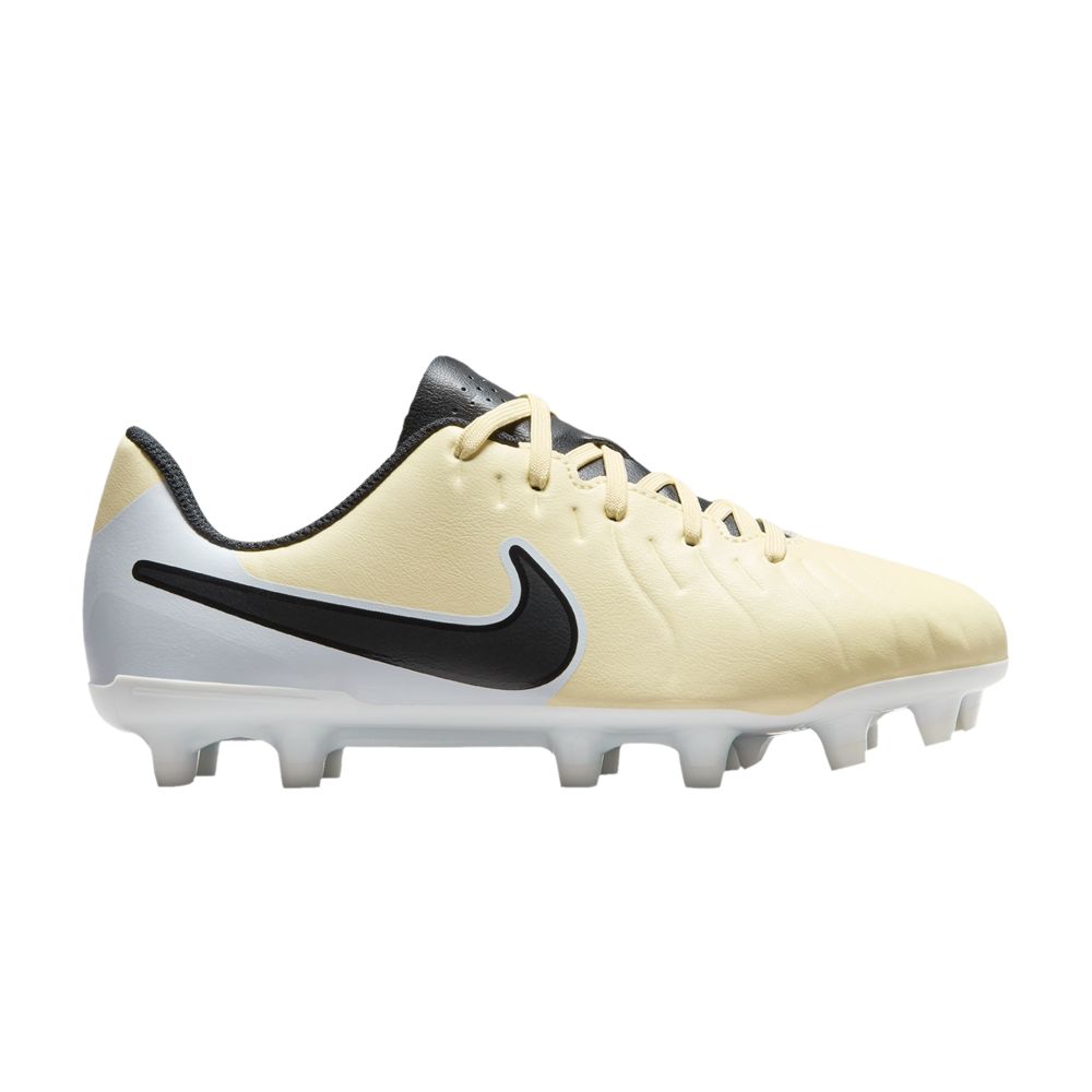 Pre-owned Nike Tiempo Legend 10 Club Mg Gs 'mad Ready Pack' | Cream | Kid's Size 5.5 In White
