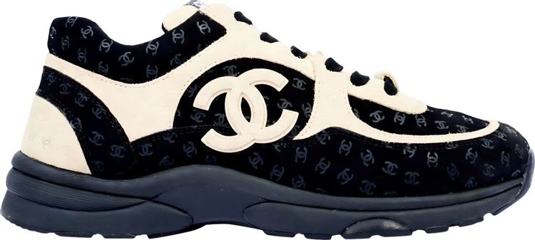 Chanel Sneaker 'Printed CC - Black Beige'