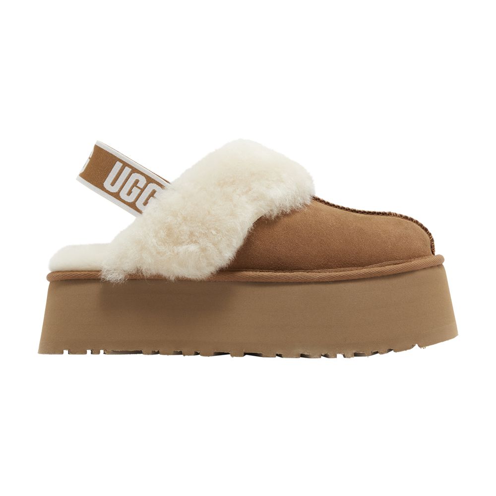 UGG Wmns Funkette Slipper 'Chestnut' | Brown | Women's Size 12