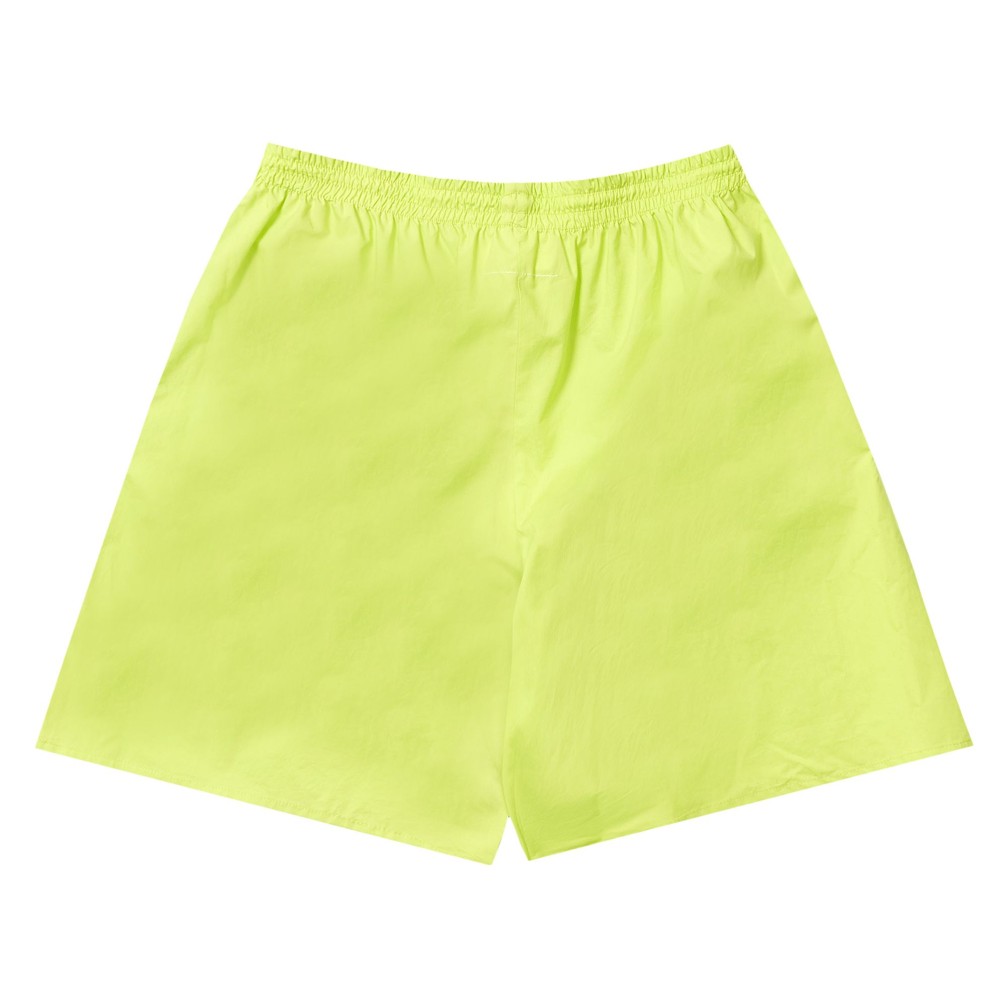Pre-owned Mm6 Maison Margiela Elastic Waist Shorts 'green'