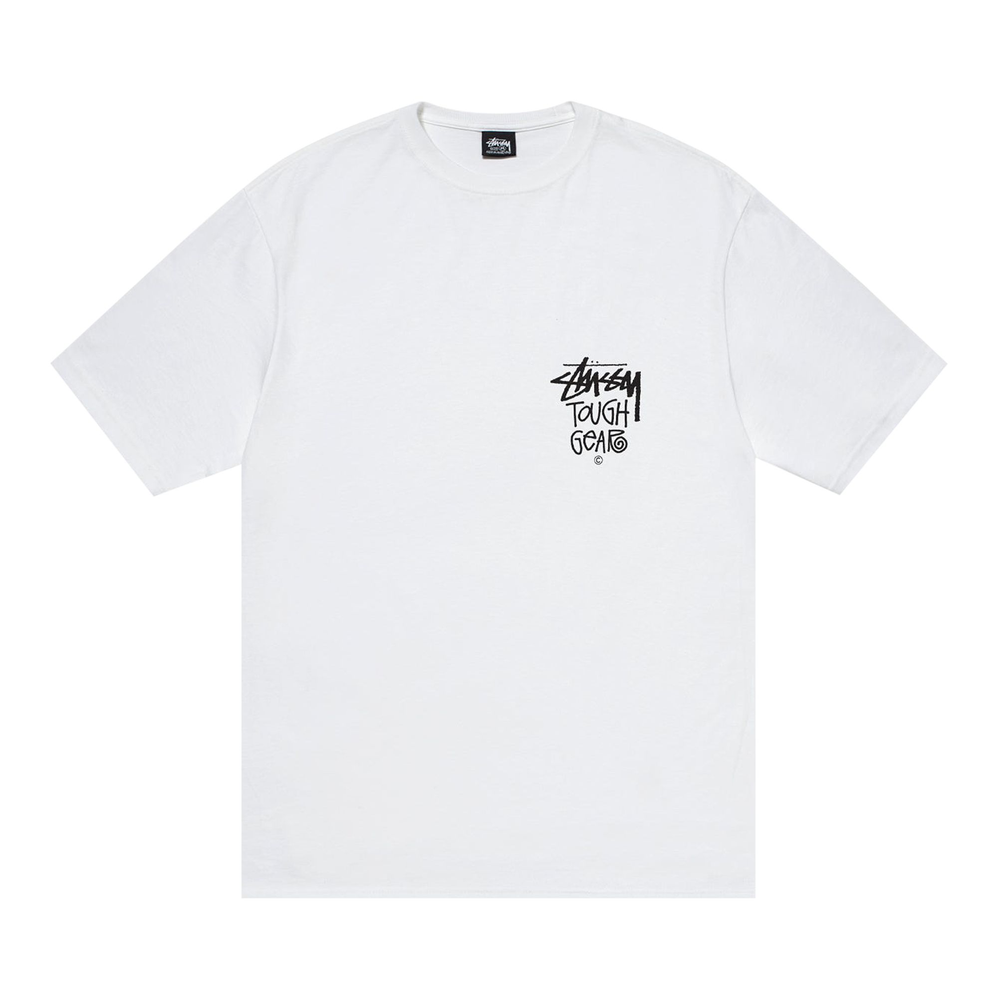 Pre-owned Stussy Tough Gear Tee 'white'