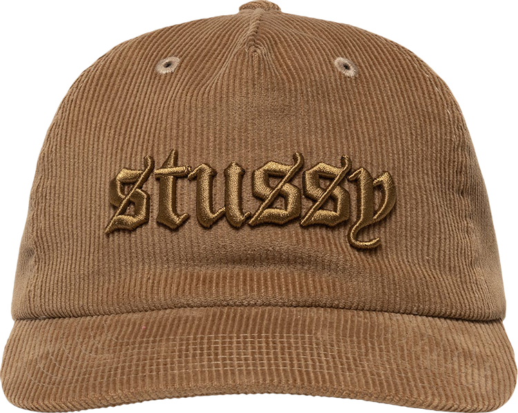 Buy Stussy Mid-Depth Old English Snapback 'Camel' - 1311137 CAME