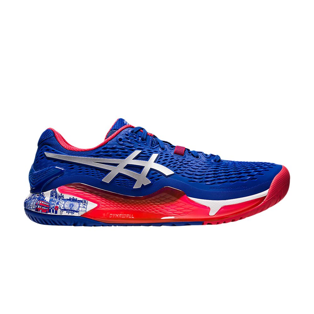 Asics Gel Resolution 9 Limited Edition 'London' | Blue | Men's Size 6 - 1041A443-400