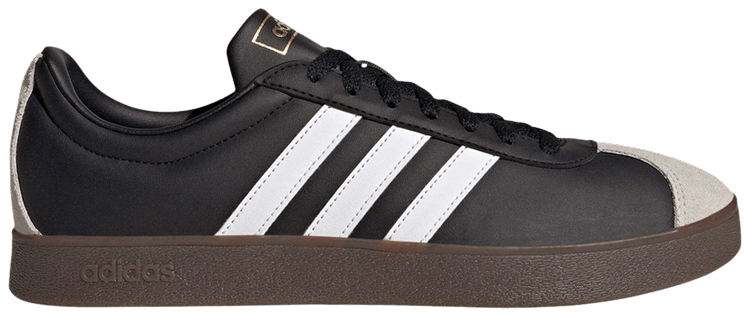 Size 10.0 VL Court 2.0 Black White Gum