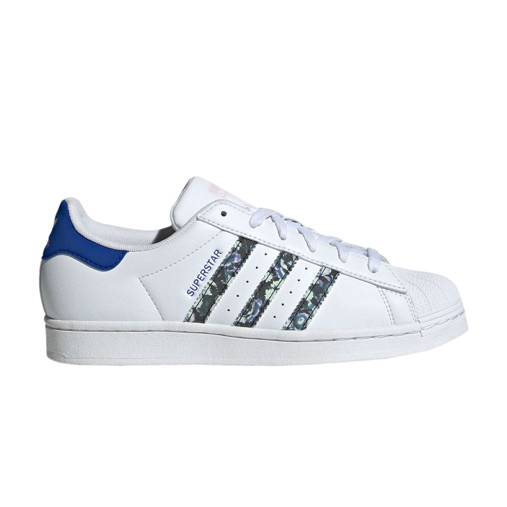 adidas Wmns Superstar 'Stripes Floral Artwork' | White | Women's Size 7