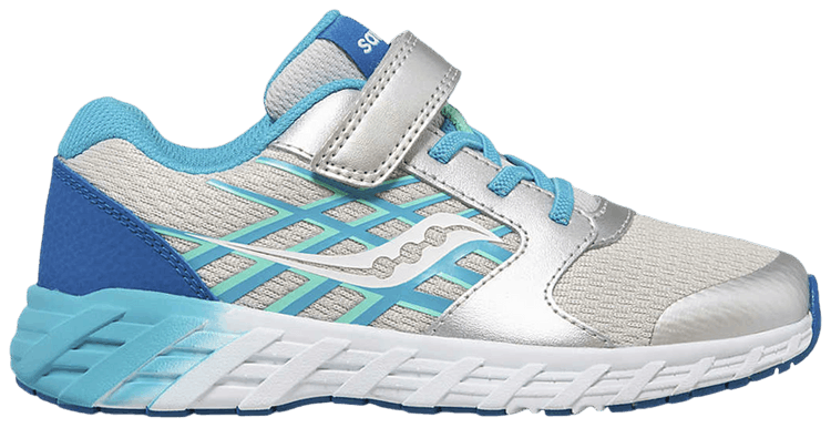 Saucony Wind 20 AC Big Kid Turquoise Silver