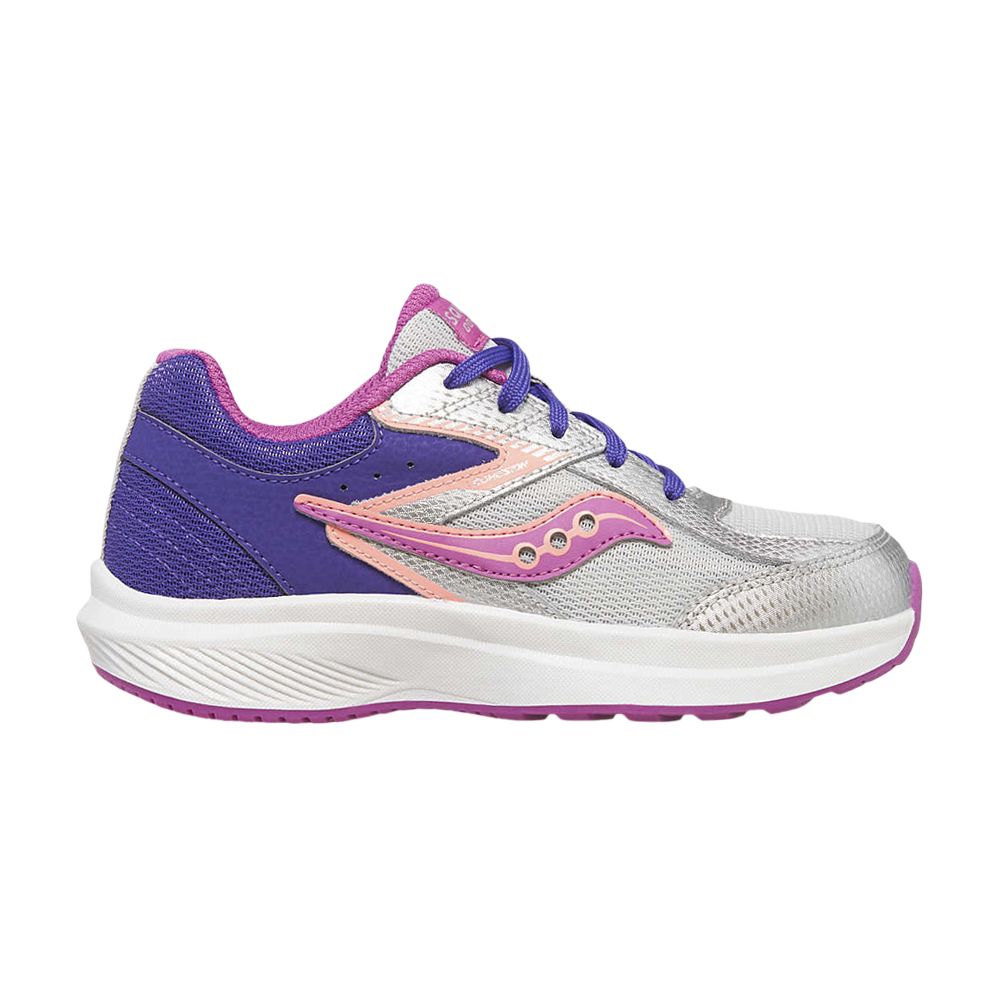 Pre-owned Saucony Cohesion Kdz Big Kid 'purple Silver Pink' | Kid's Size 3