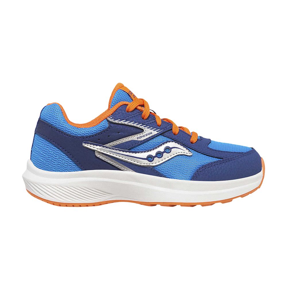 Pre-owned Saucony Cohesion Kdz Big Kid 'blue Orange' | Kid's Size 3.5