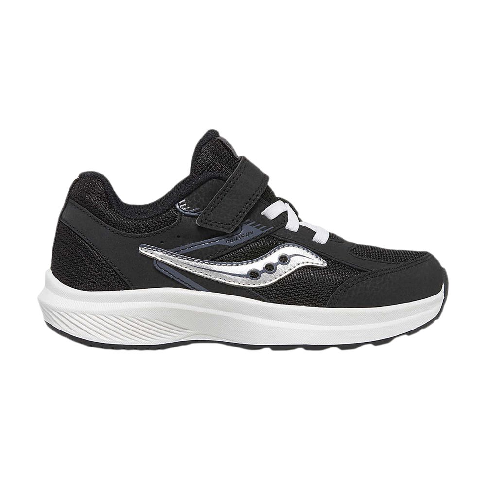 Pre-owned Saucony Cohesion Kdz A/c Big Kid 'black White' | Kid's Size 2