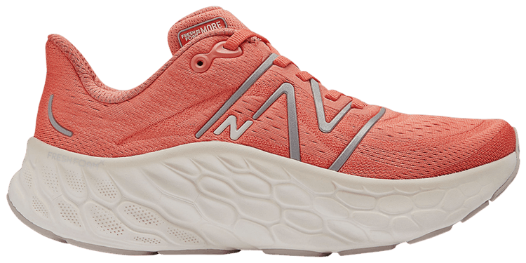 New Balance Wmns Fresh Foam X More v4 Gulf Red Silver Metallic