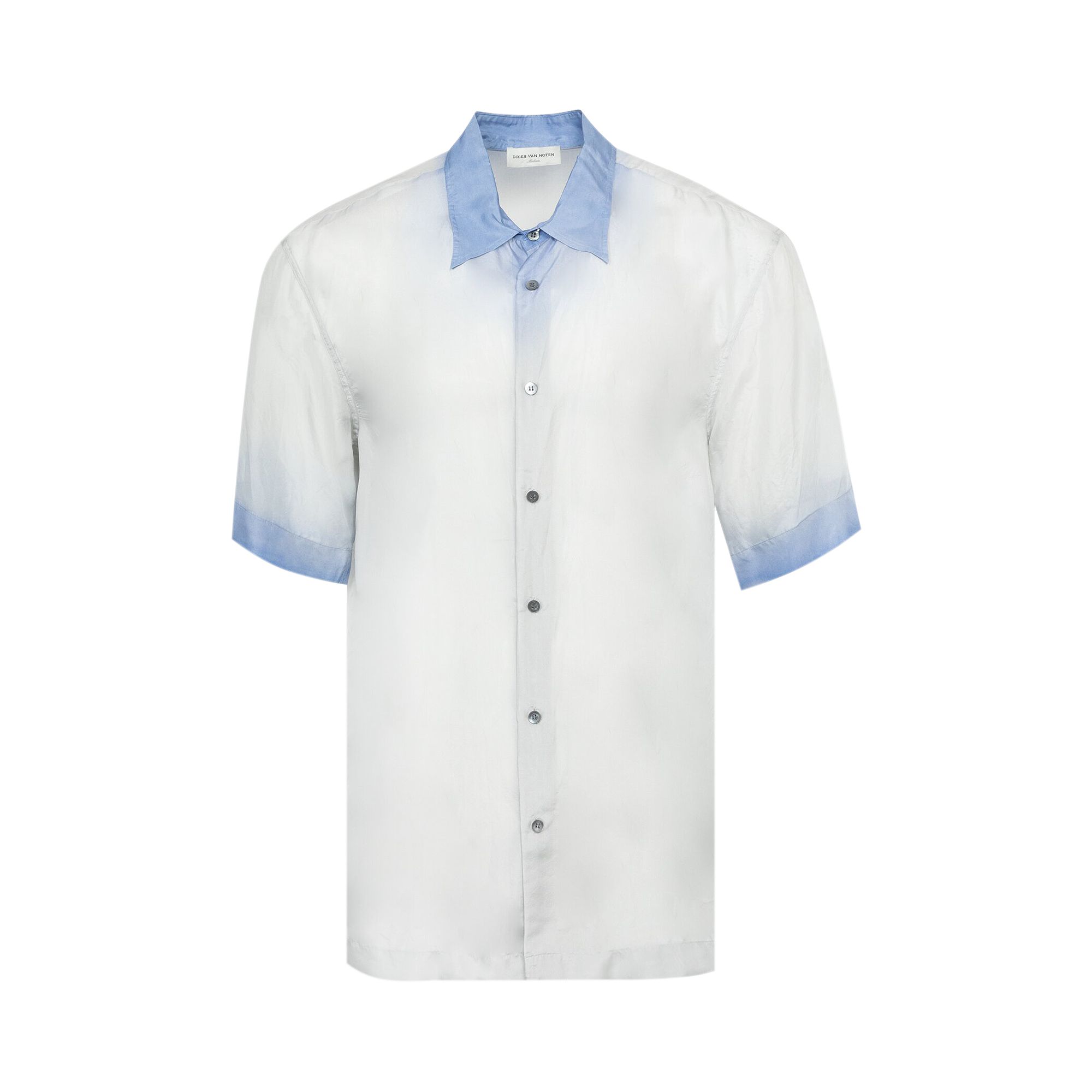 Pre-owned Dries Van Noten Cassidye Shirt 'blue' | Men's Size S