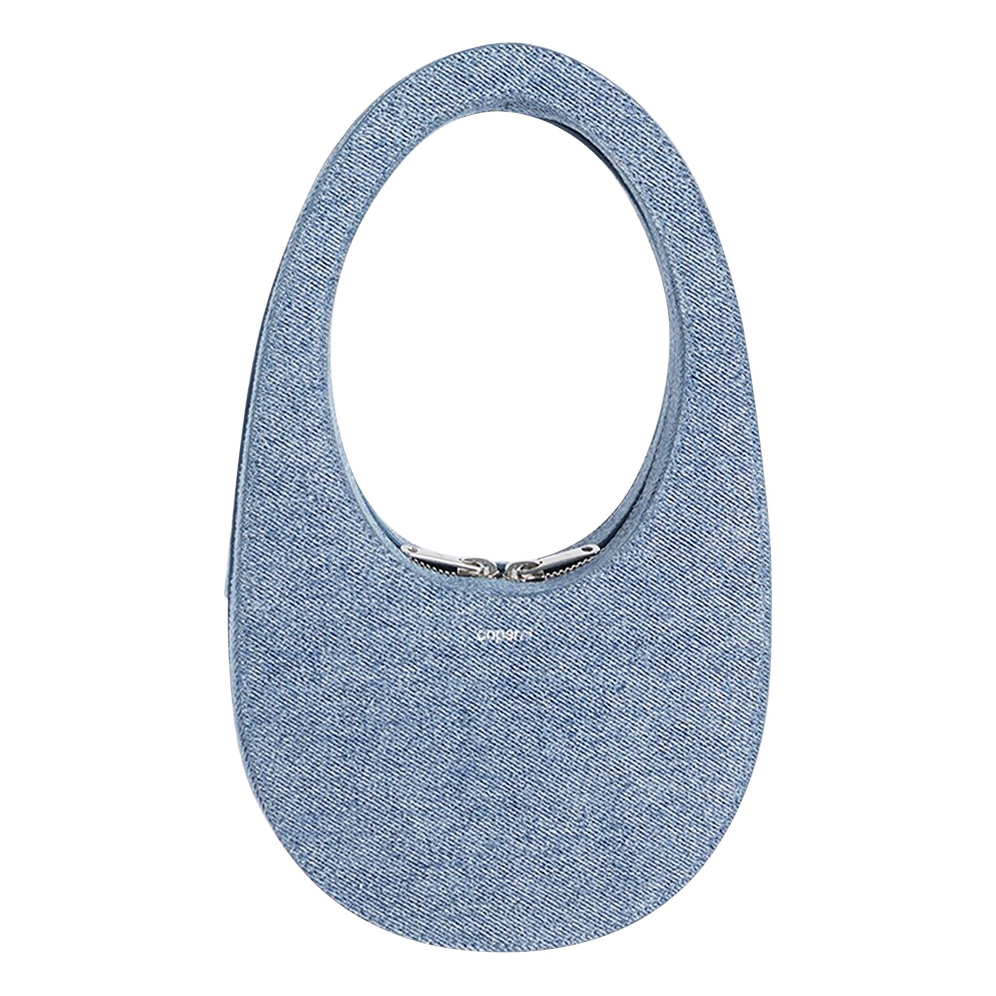 Coperni Denim Mini Swipe Bag 'Washed Blue' | Women's Size Onesize