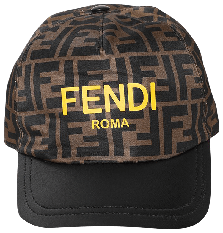 a10 FENDI ブラック カリグラフィー　メッシュキャップ　ブラック a10 FENDI ブラック カリグラフィー メッシュキャップ ブラック