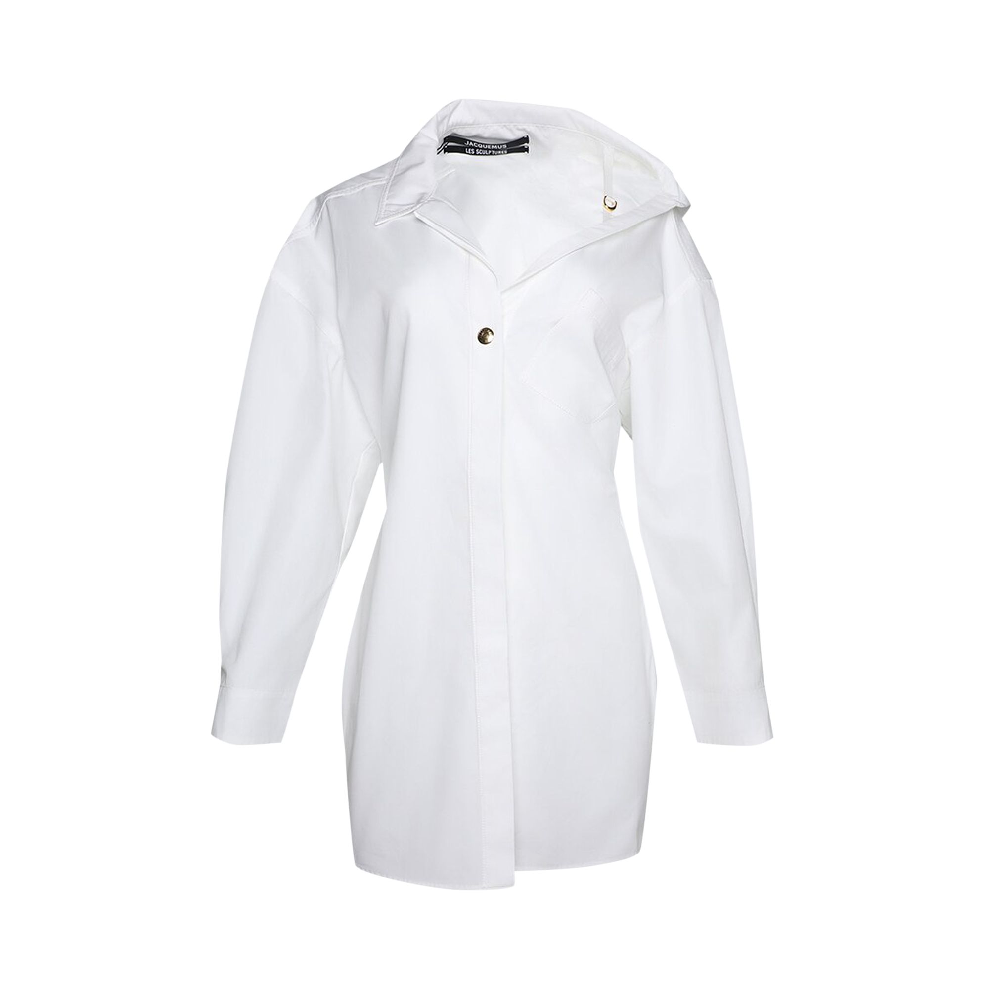 Pre-owned Jacquemus La Mini Robe Chemise 'white' | Women's Size 34
