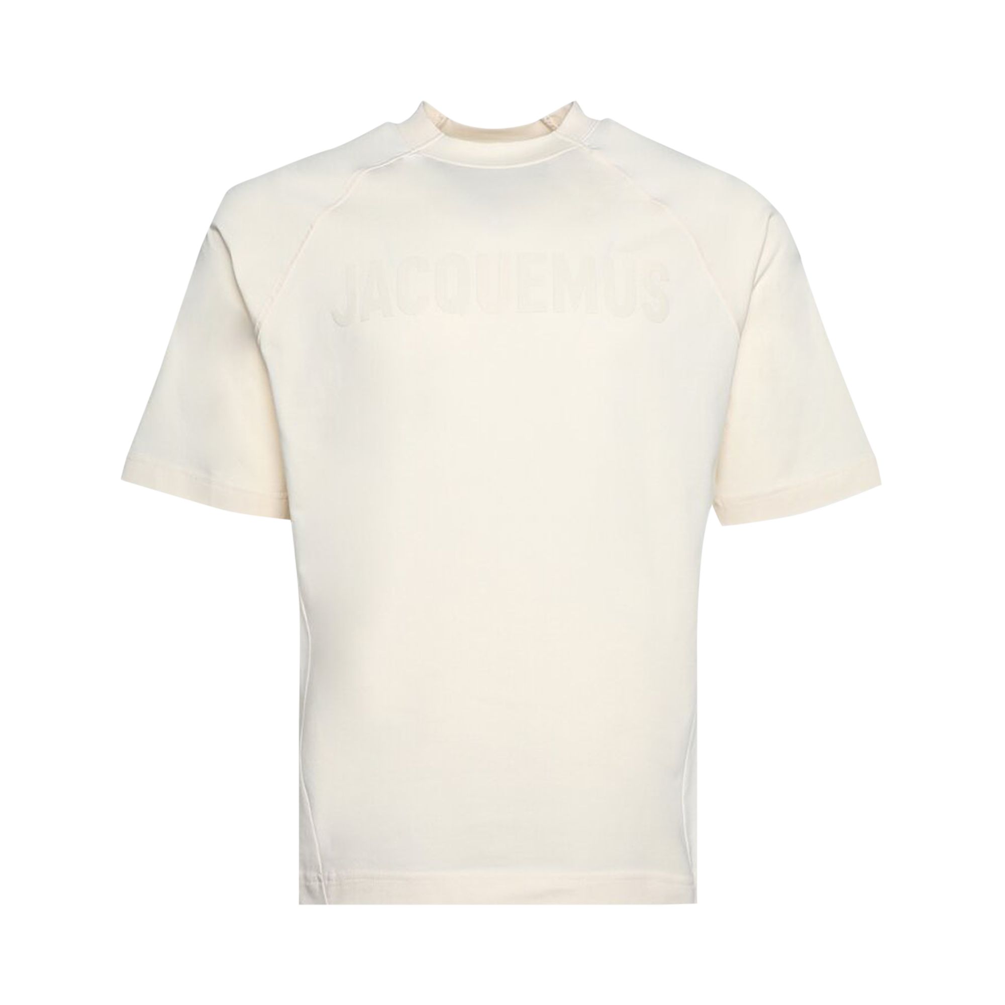 Jacquemus Le T-Shirt Typo 'Light Beige' | Tan | Men's Size M