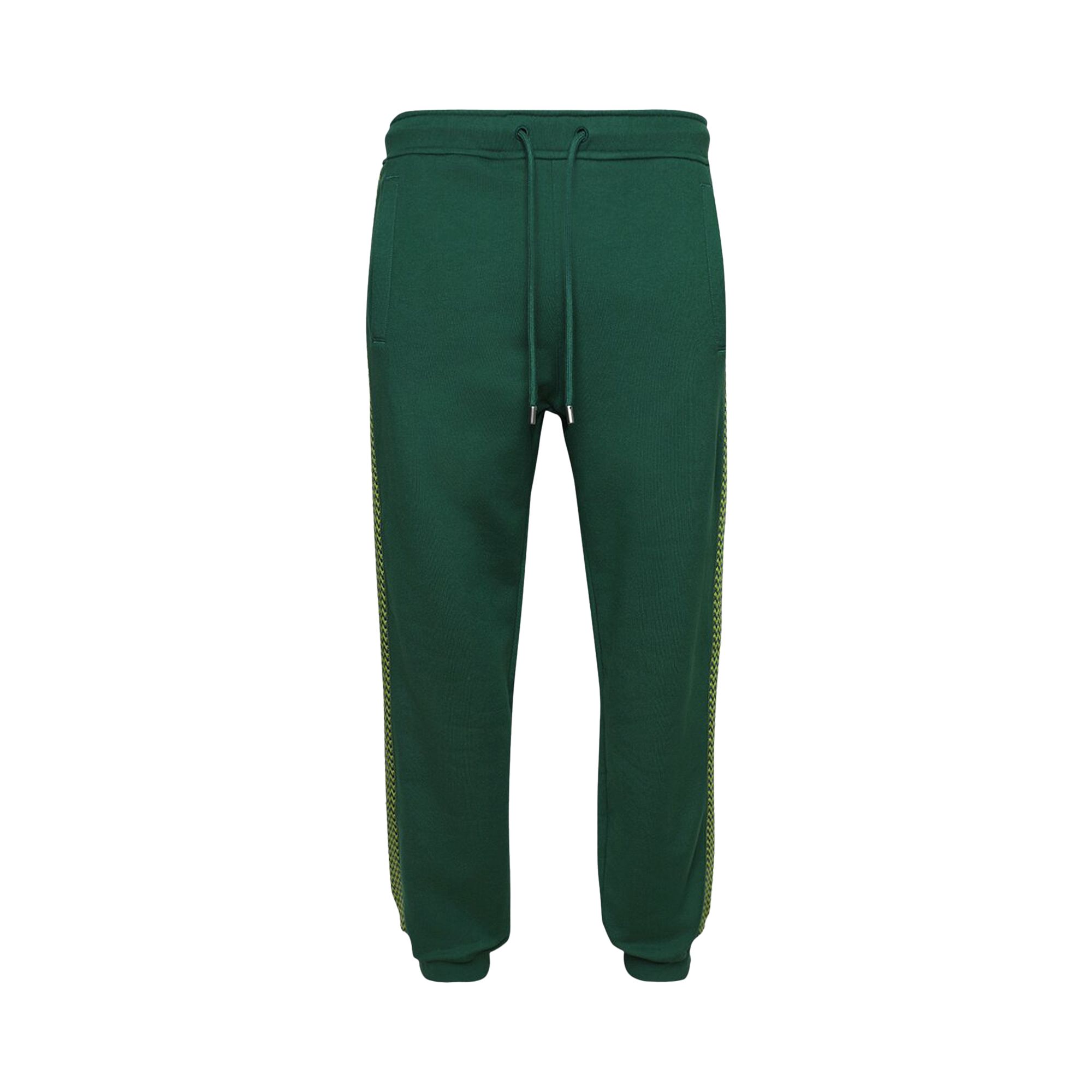 Pre-owned Lanvin Side Curb Classic Trousers 'bottle' | Green | Men's Size Xxl