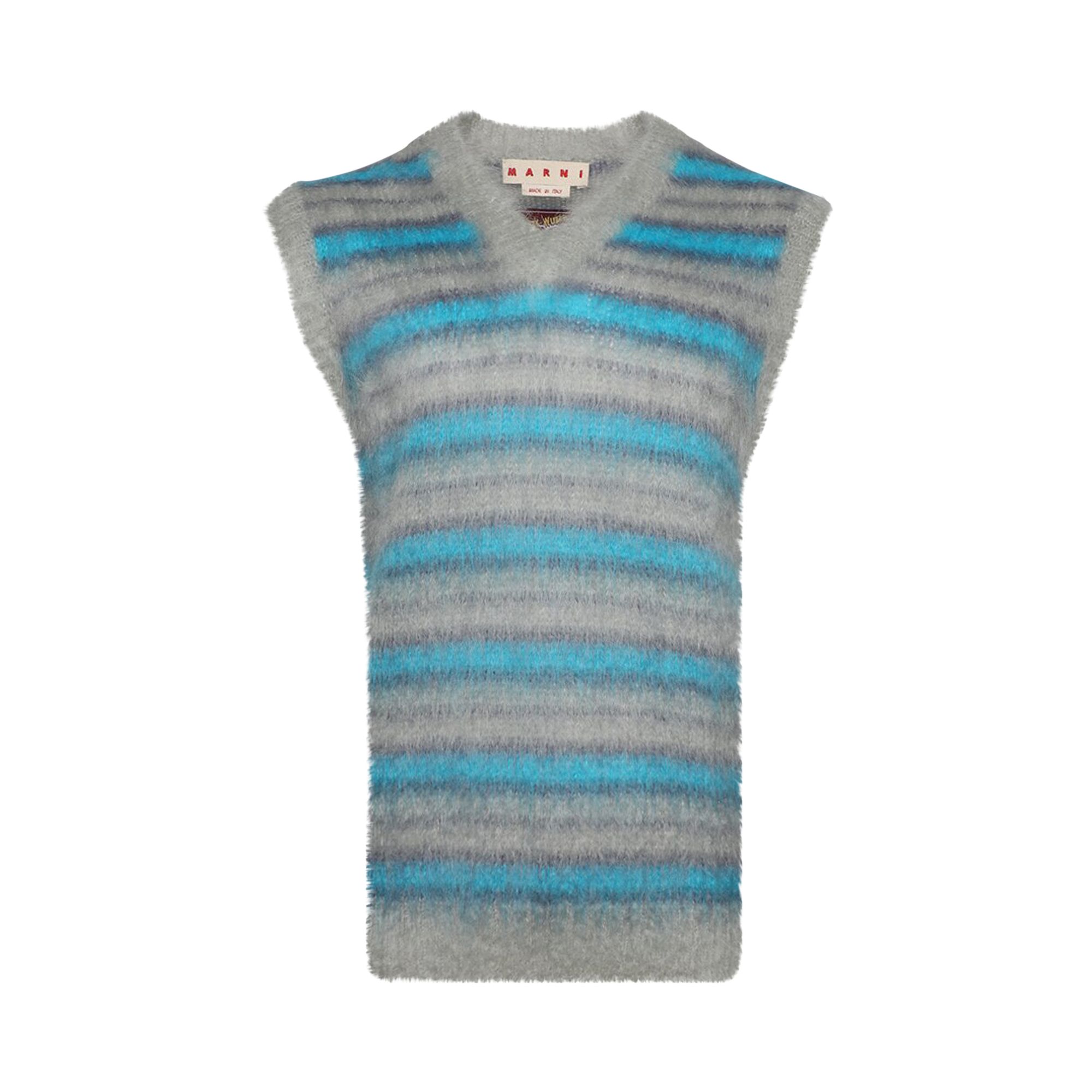 Pre-owned Marni Striped Sweater 'titanium' | Multi-color | Men's Size 52