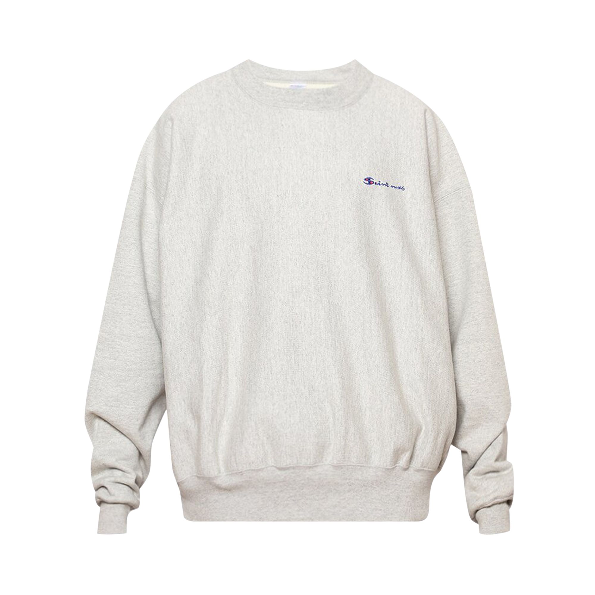 Pre-owned Saint Michael Sweatshirt 'grey'