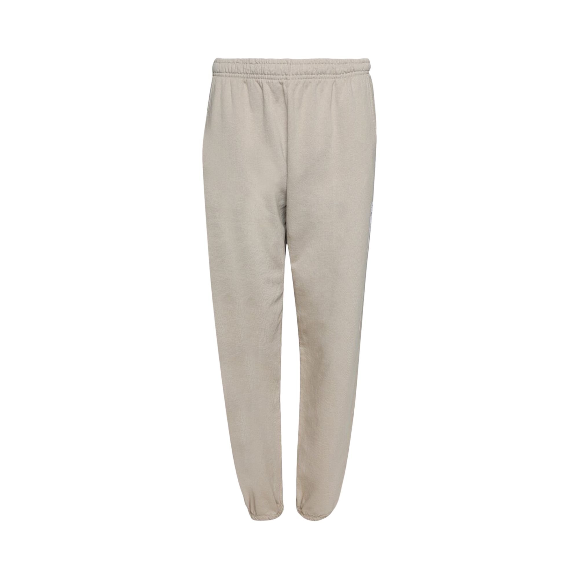 Pre-owned Sporty And Rich Sporty & Rich Wellness Club Flocked Sweatpant 'elephant' In Grey