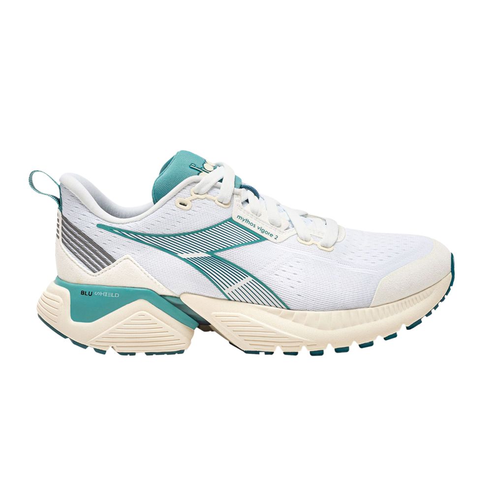 Diadora Wmns Mythos Blushield Vigore 2 'White Dusty Turquoise' | Women's Size 9.5 - 101-179072-D0887