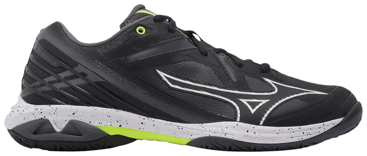 Mizuno Wave Claw 3 Super Wide Black White Lime