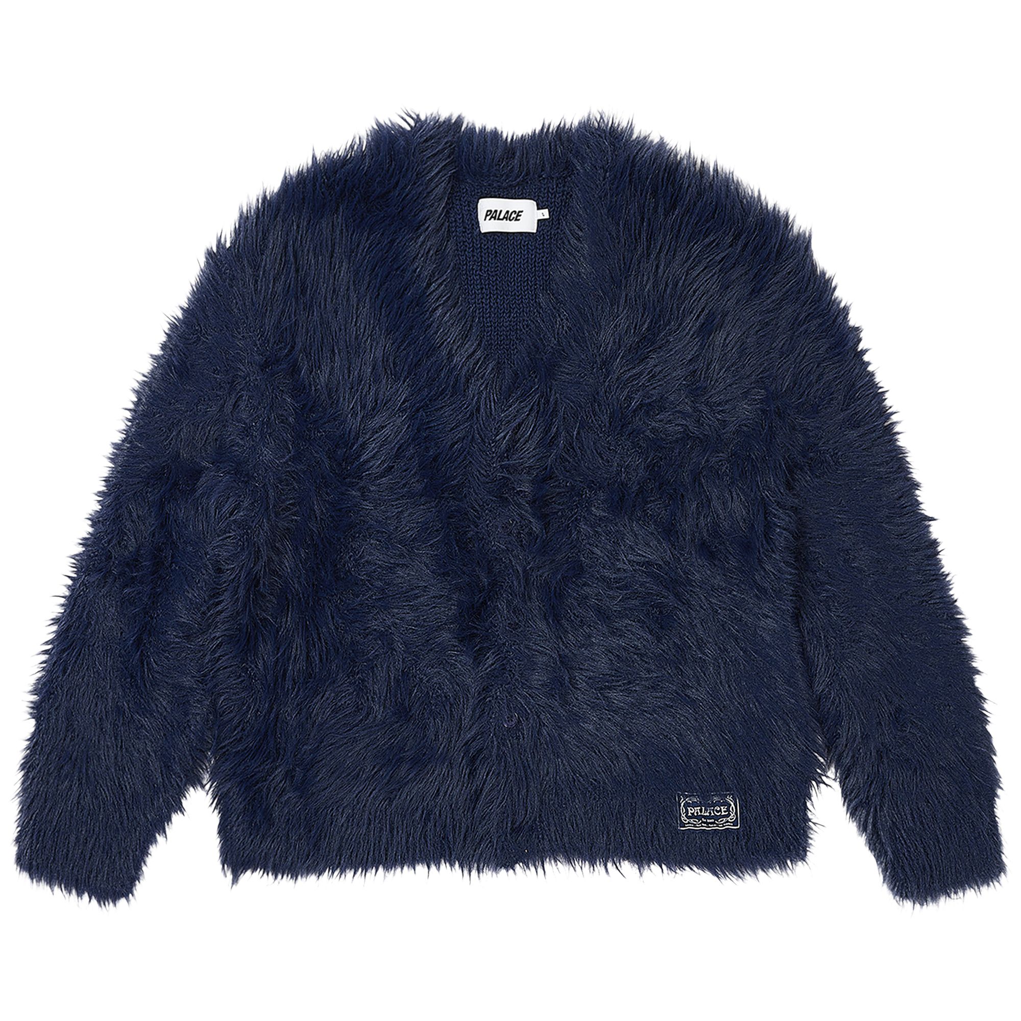Pre-owned Palace Yeti Cardigan 'navy' | Blue | Men's Size L