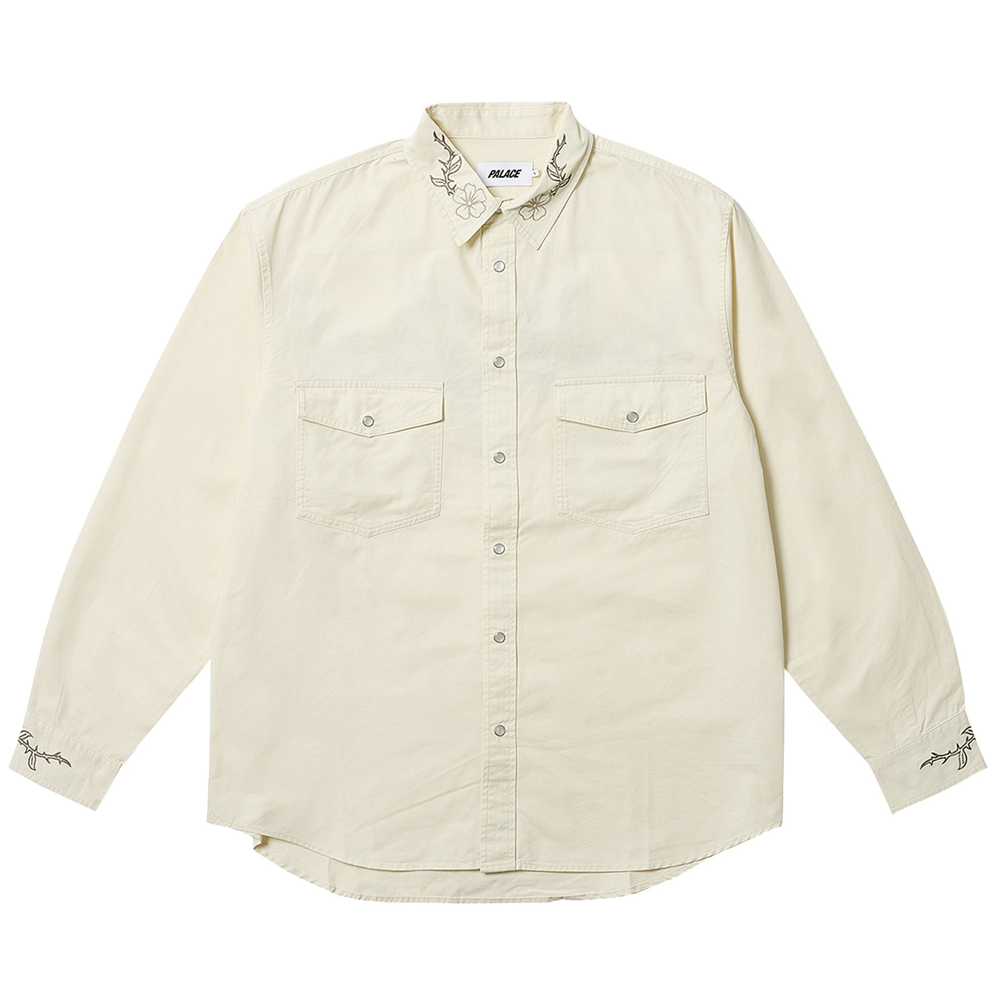 Palace Flexus Shirt 'Soft White' | Men's Size XL