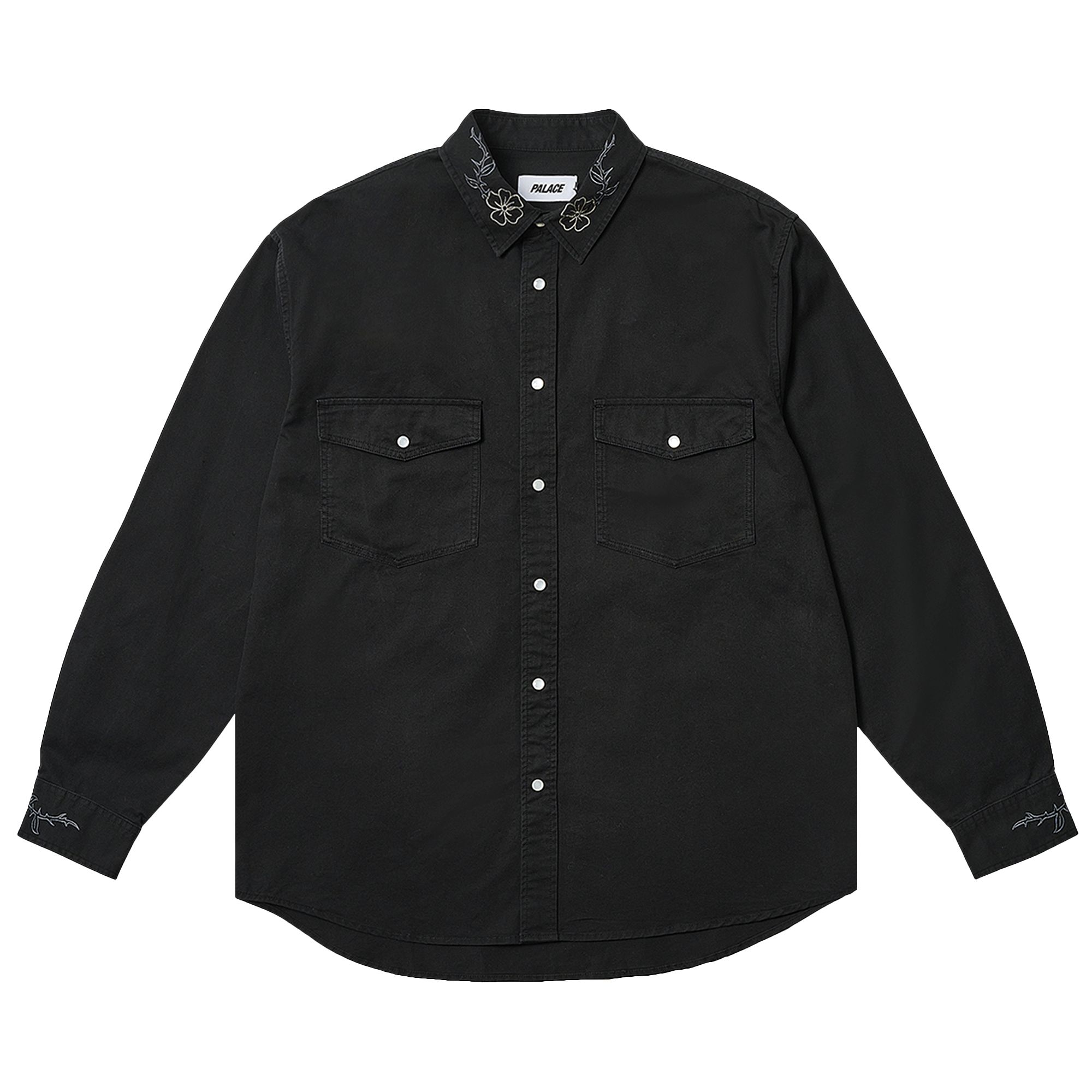 Palace Flexus Shirt 'Black' | Men's Size L