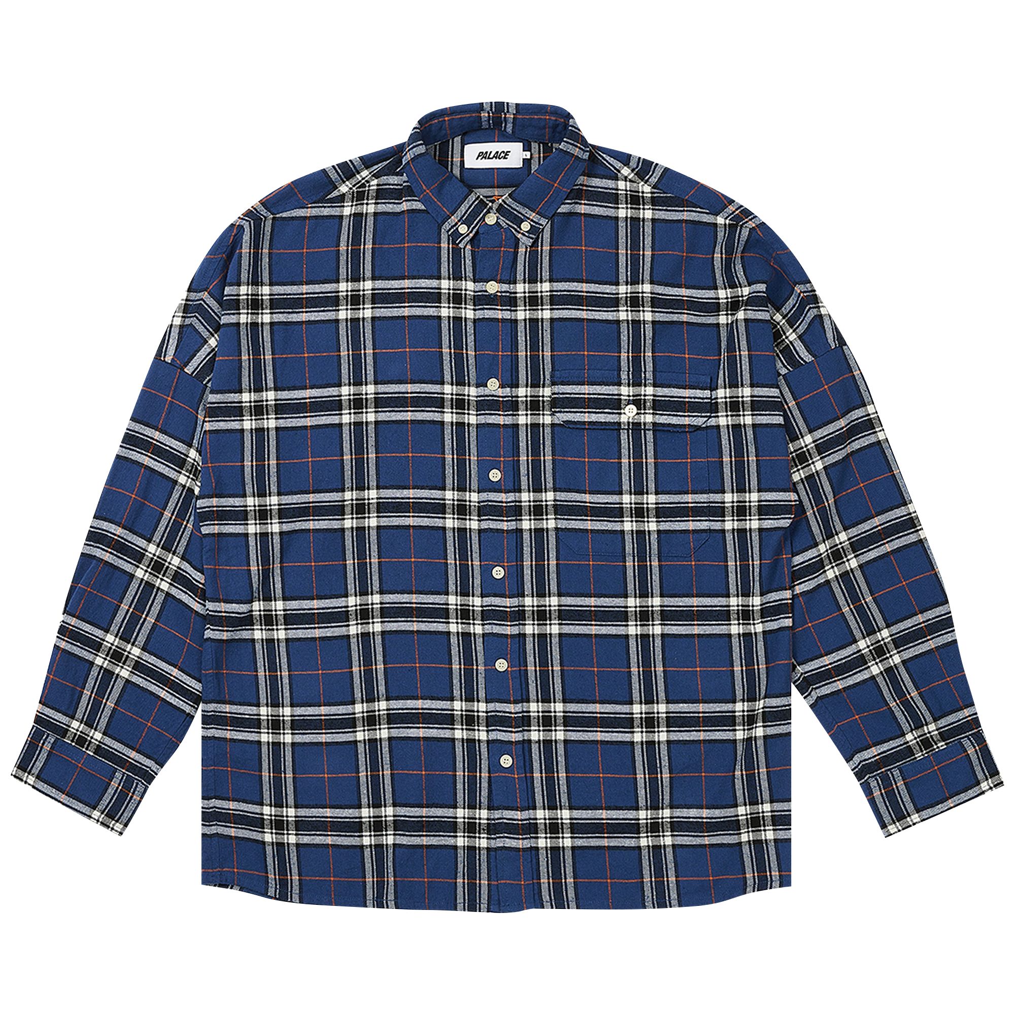 Palace Lumber Yak Shirt 'Navy' | Blue | Men's Size L
