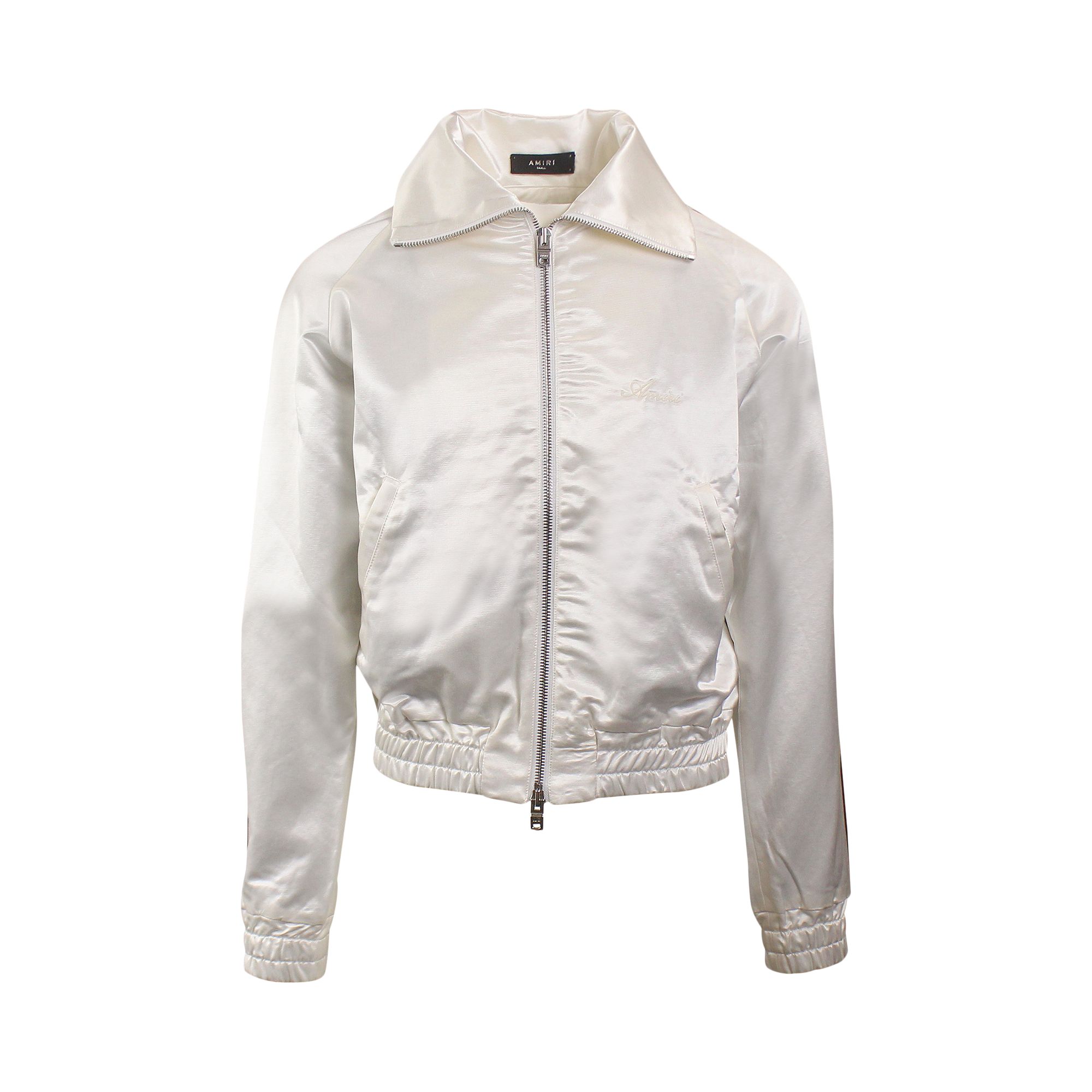 Pre-owned Amiri Zip Track Jacket 'stripe White/black'