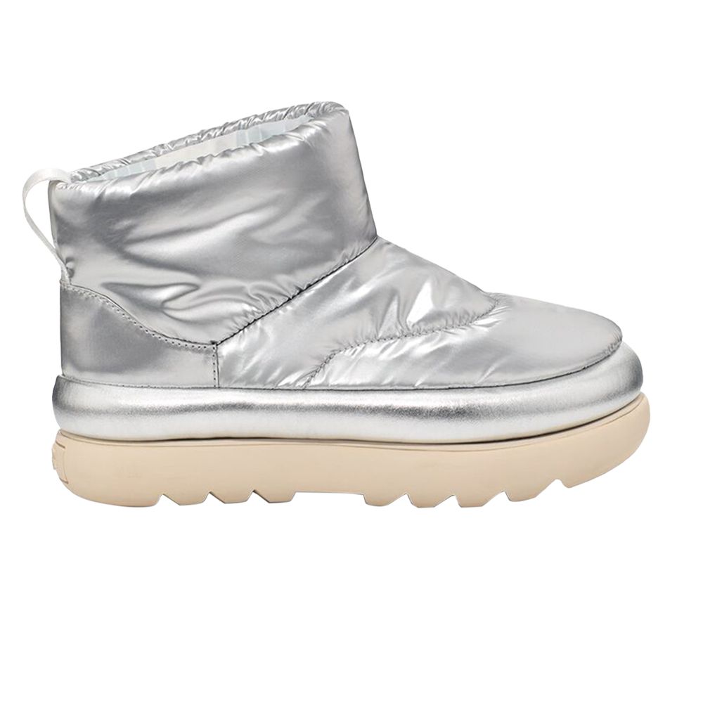 UGG Wmns Classic Maxi Mini 'Metallic Silver' | Women's Size 8