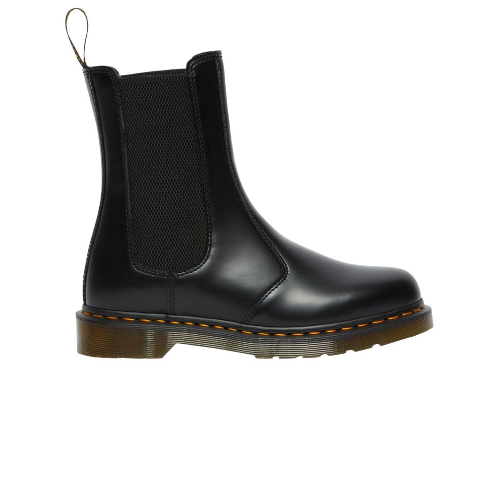 Pre-owned Dr. Martens' Wmns 2976 High Smooth Leather Chelsea Boot 'black'