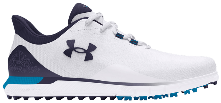 Under Armour Drive Fade Spikeless Golf White Midnight Navy