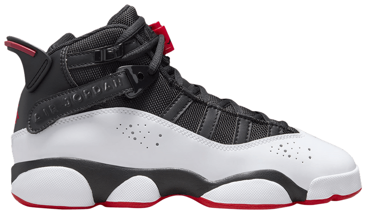 Jordan 6 rings noir et rouge 2025