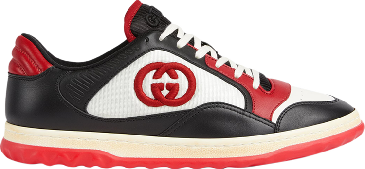 Gucci MAC80 Sneaker 'Black White Red'