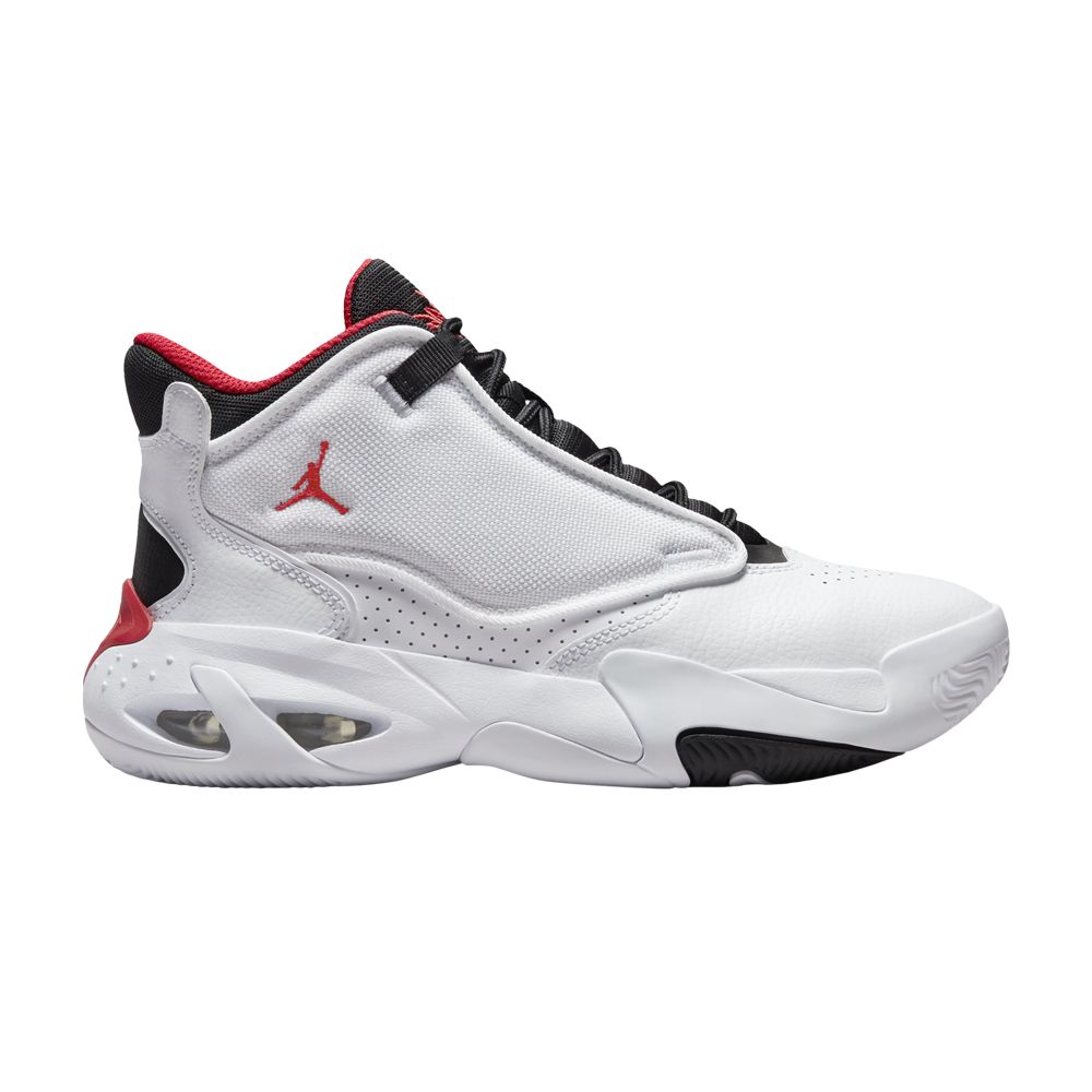 Pre-owned Air Jordan Jordan Max Aura 4 Gs 'white University Red' | Kid's Size 6