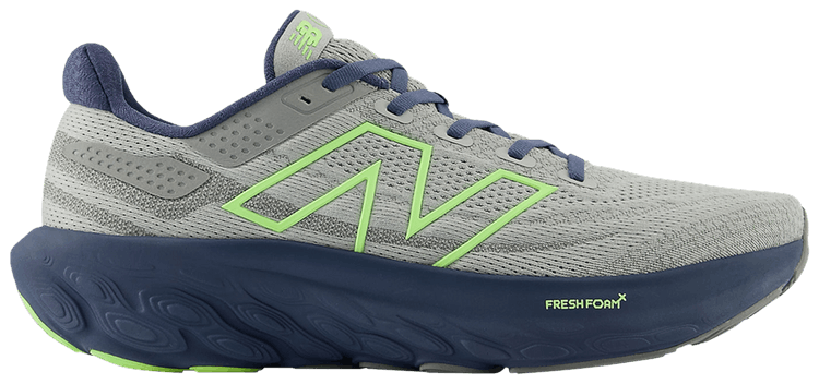 New Balance Fresh Foam X 1080v13 B Narrow Raincloud Indigo Lime