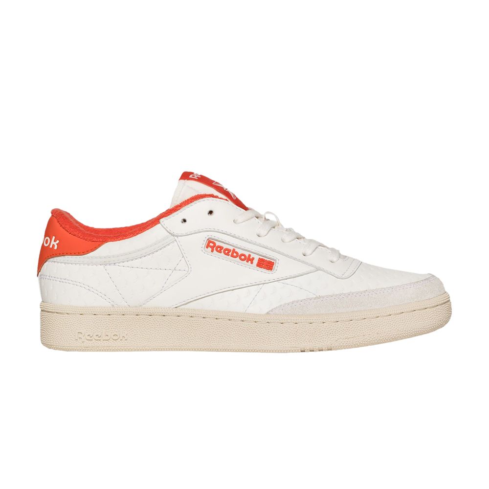 Club C 'White Neon Orange' - RMIA011C99LEA003-0120