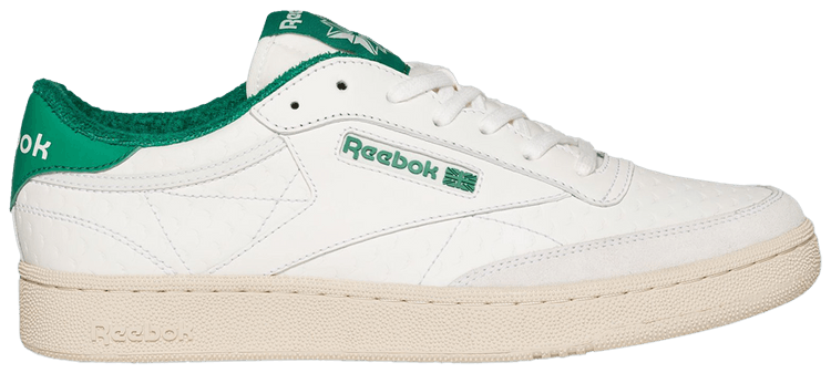 Reebok Club C White Bright Green