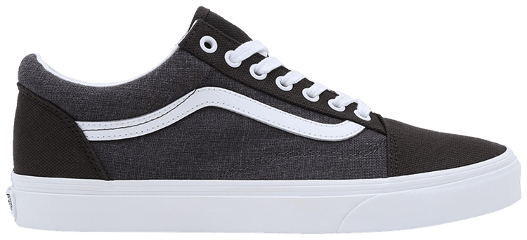 Buy Old Skool Summer Linen Black VN0007NTBMA GOAT UK