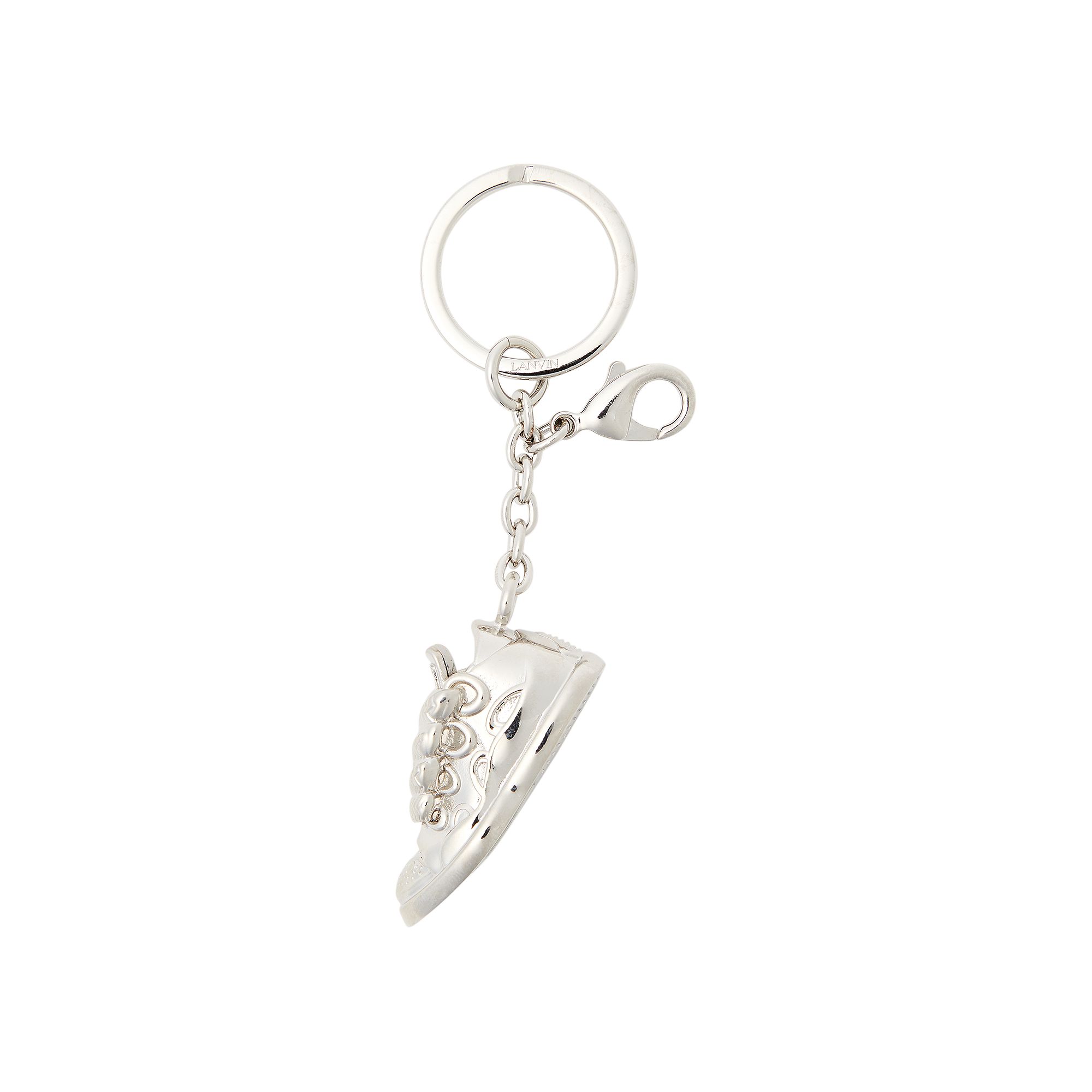Lanvin Curb Sneakers Key Holder 'Silver' | Men's Size Onesize