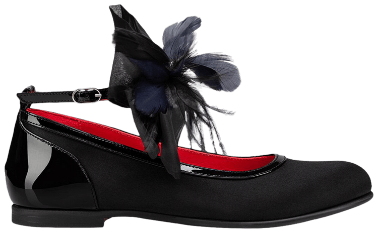 Christian Louboutin Wmns Anemonina Flat Black