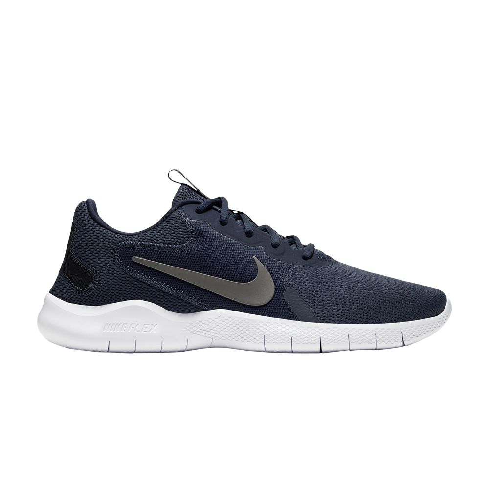 Nike Flex Experience RN 9 'Obsidian Metallic Cool Grey' | Blue | Men's Size 10.5 - CD0225-401