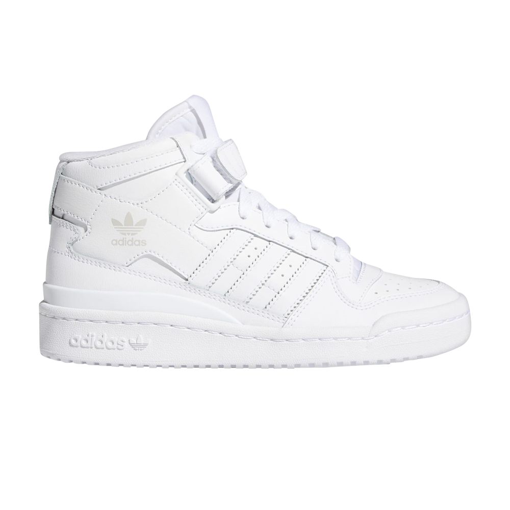 adidas Forum Mid J 'Triple White' | Kid's Size 4