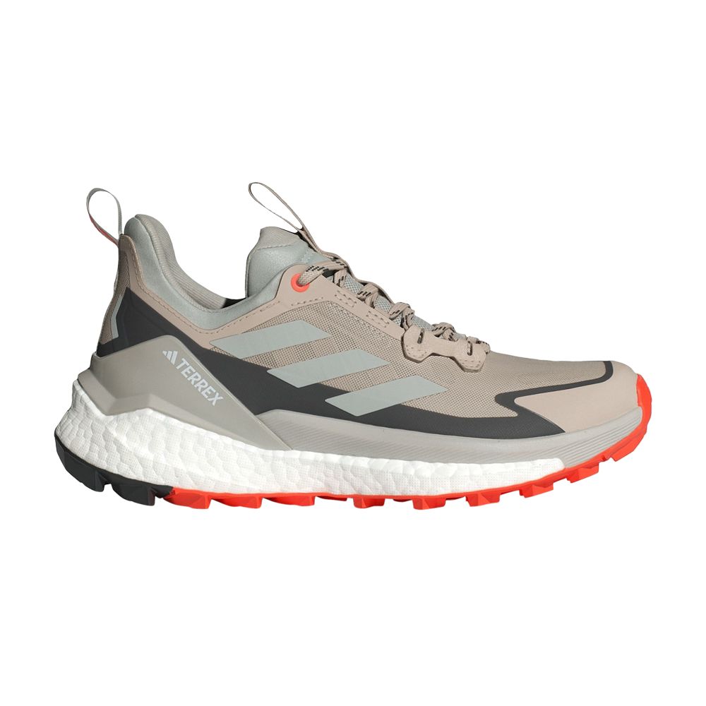 adidas Wmns Terrex Free Hiker 2.0 Low 'Wonder Beige Impact Orange' | Grey | Women's Size 7.5