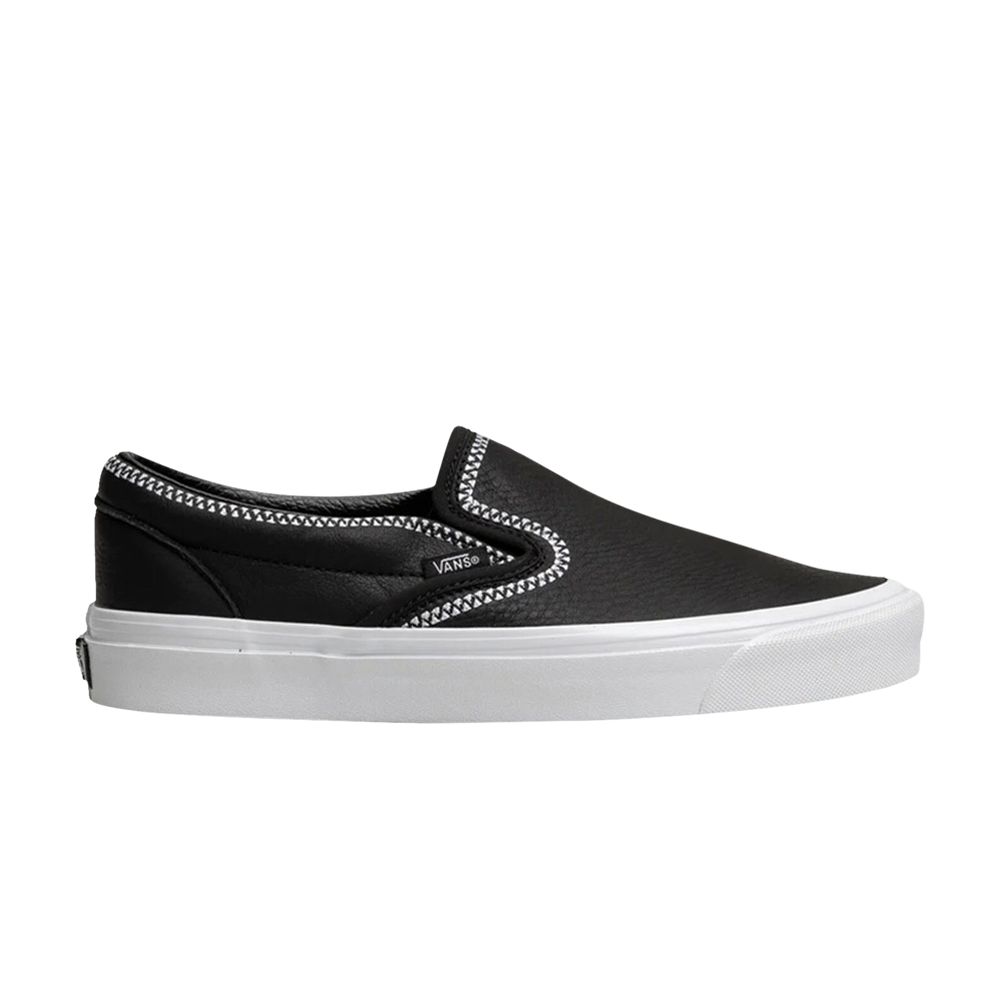 Pre-owned Vans White Mountaineering X Classic Slip-on 98 Dx 'black White'