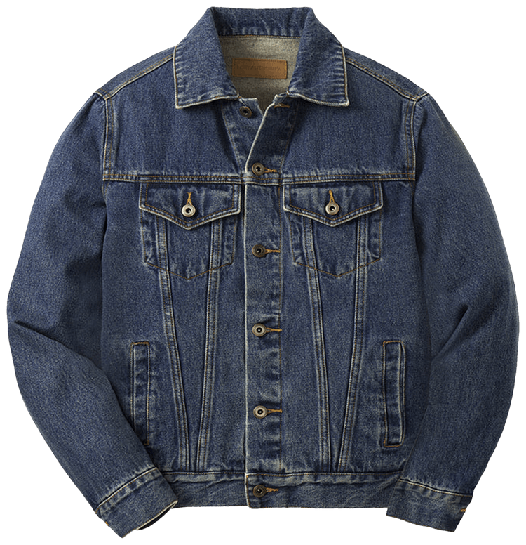 Anti social social club denim jacket hot sale